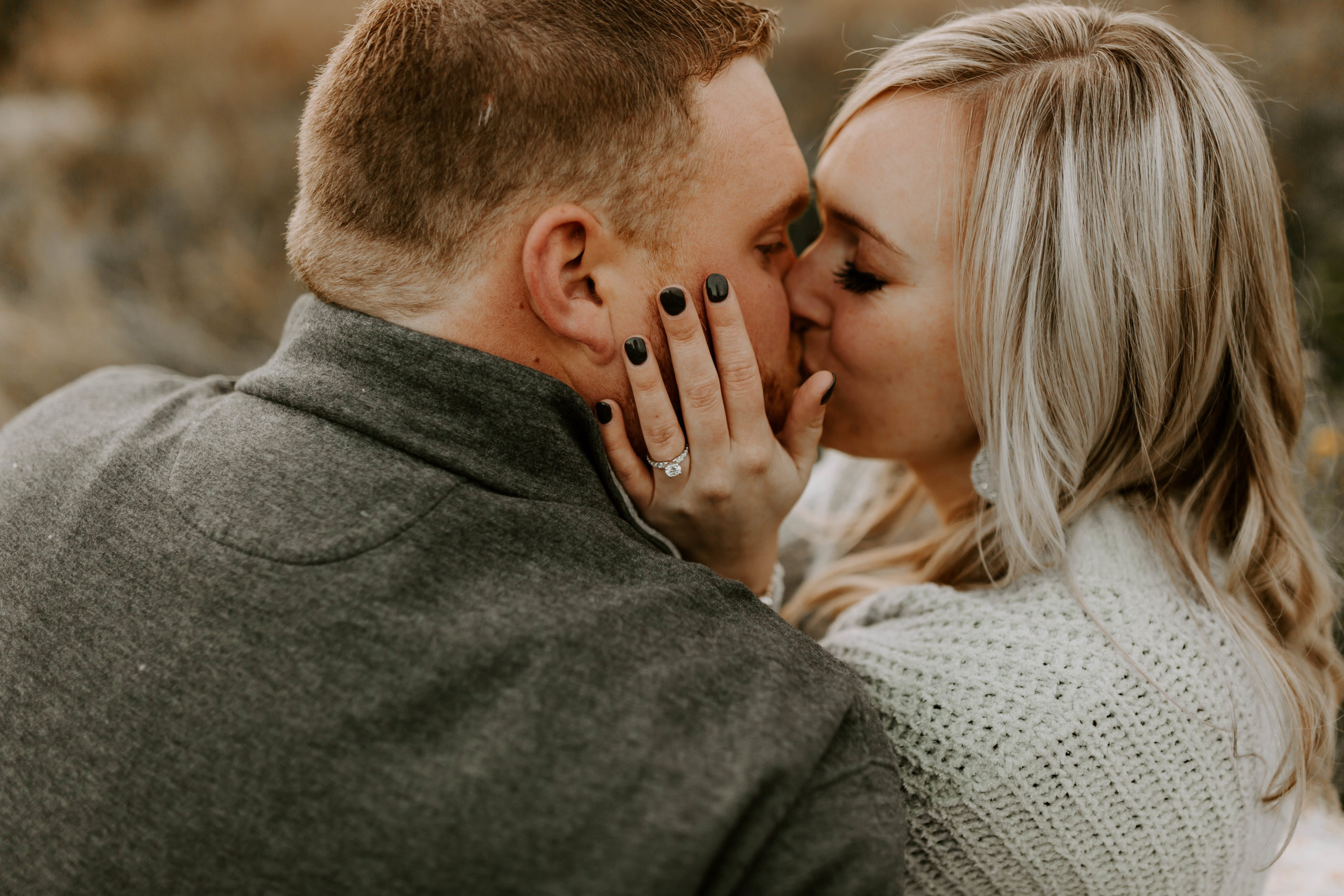 iowa midwest wedding proposal and engagement session